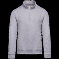 Sudadera Cremallera Algodón Oxford Grey 4XL