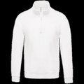Sudadera Cremallera Algodón White 3XL