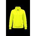Sudadera sin cremallera con capucha y bolsillo canguro Fluorescent Yellow 4Xl