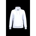 Sudadera sin cremallera con capucha y bolsillo canguro White Xxl