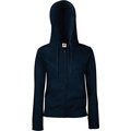 Sudadera cremallera y capucha mujer Deep Navy M