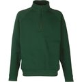 Sudadera con cremallera de cuello alto Bottle Green Xl
