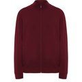 Sudadera Cuello Alto con Cremallera GRANATE 2XL