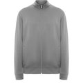 Sudadera Cuello Alto con Cremallera Gris Vigore L