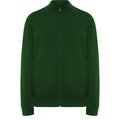 Sudadera Cuello Alto con Cremallera Verde Botella S
