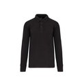 Sudadera cuello polo DARK GREY M