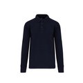 Sudadera cuello polo Navy 5XL