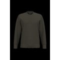 Sudadera cuello redondo algodón Dark Khaki Xs