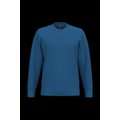 Sudadera cuello redondo algodón Light Royal Blue L