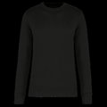 Sudadera cuello redondo ecorresponsable niños Black 12/14 Ans