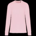 Sudadera cuello redondo ecorresponsable niños Pale Pink 12/14 Ans