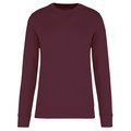 Sudadera cuello redondo ecorresponsable niños Wine 8/10 ans