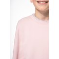 Sudadera cuello redondo ecorresponsable niños