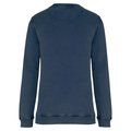 Sudadera cuello redondo felpa Azul L