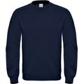 Sudadera cuello redondo lisa Navy M
