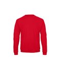 Sudadera cuello redondo unisex Red M