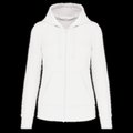 Sudadera eco con capucha mujer White M