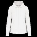 Sudadera eco con capucha mujer White S