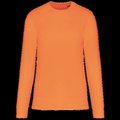Sudadera eco corte recto Light Orange Xs