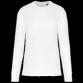 Sudadera eco corte recto White Xxl
