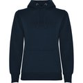 Sudadera Entallada Mujer con Capucha Marino L