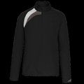 Sudadera de entrenamiento Black / White / Storm Grey L