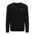 Sudadera estilo retro logo Black Xl
