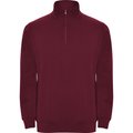 Sudadera Felpa Cuello Alto GRANATE S