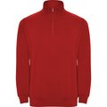 Sudadera Felpa Cuello Alto Rojo 3XL