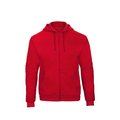 Sudadera gruesa con cremallera y capucha Red XL