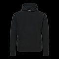 Sudadera hombre de algodón con capucha Black S