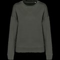 Sudadera hombros caídos mujer Organic Khaki XL