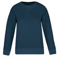 Sudadera hombros caídos mujer Peacock Blue S