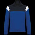 Sudadera infantil 1/4 cremallera Dark Royal Blue / Navy 12/14 ans