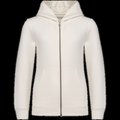 Sudadera infantil con capucha y cremallera Ivory 4/6 ans