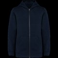 Sudadera infantil con capucha y cremallera Navy Blue 6/8 ans
