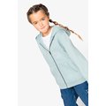 Sudadera infantil con capucha y cremallera