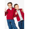 Sudadera infantil con capucha y cremallera