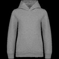 Sudadera infantil sin cremallera y con capucha Moon Grey Heather 12/14 ans