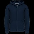 Sudadera infantil con cremallera y capucha Navy 8/10 ans