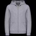 Sudadera infantil con cremallera y capucha Oxford Grey 12/14 ans