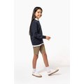 Sudadera infantil felpa perchada ajustada