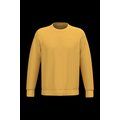 Sudadera lisa Unisex Sun Yellow Xxs