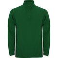 Sudadera Micropolar y Cuello Cremallera VERDE BOTELLA 2XL