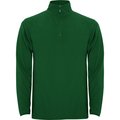 Sudadera Micropolar y Cuello Cremallera Verde Botella 3Xl