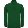 Sudadera Micropolar y Cuello Cremallera VERDE BOTELLA XL