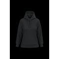 Sudadera de mujer con capucha y bolsillos Black S