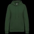 Sudadera de mujer con capucha y bolsillos Forest Green XS