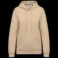Sudadera de mujer con capucha y bolsillos Light Sand XS