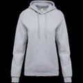 Sudadera de mujer con capucha y bolsillos Oxford Grey S